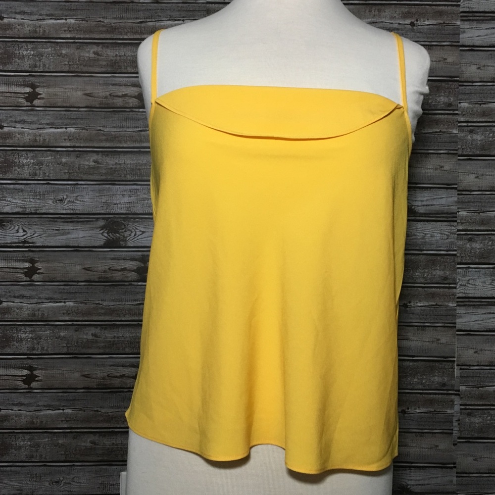 TOPSHOP yellow top